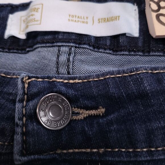 Levi's Signature Totally Shaping Straight Medium Wash Jeans Mens Size 36x32 Blue - Picture 6 of 10